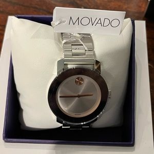 Movado Bold Iconic Stainless Ladies Watch
